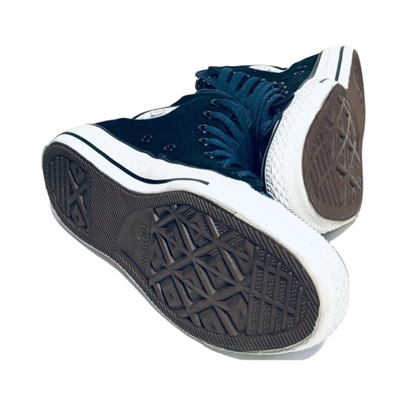 Navy Blue High-Top Sneakers Unisex - Picture 9 of 12